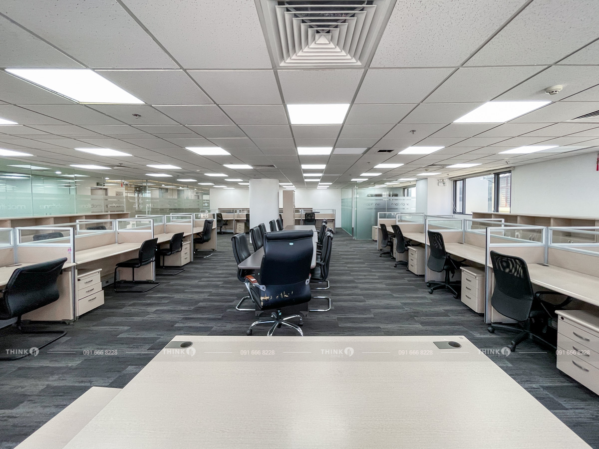 Mặt bằng văn phòng điển hình cho thuê TH Office Tower