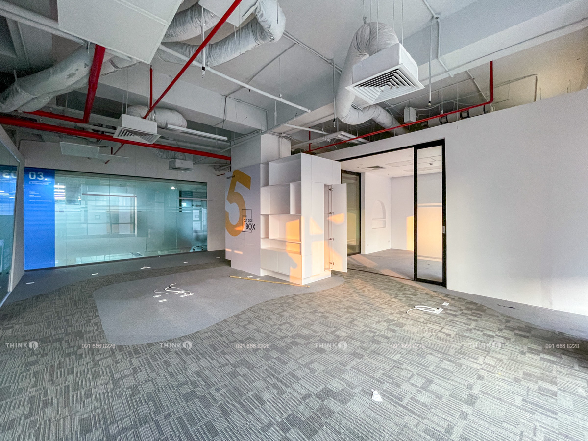 Mặt bằng văn phòng điển hình cho thuê toà nhà Sevin Office