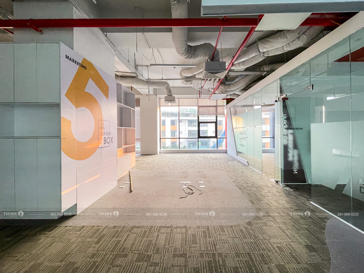 Mặt bằng văn phòng điển hình toà nhà Sevin Office Trương Định