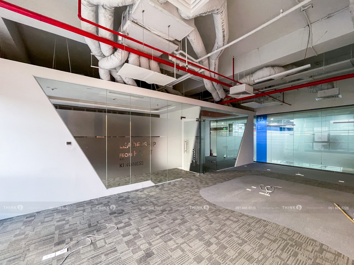 Mặt bằng văn phòng điển hình toà nhà Sevin Office