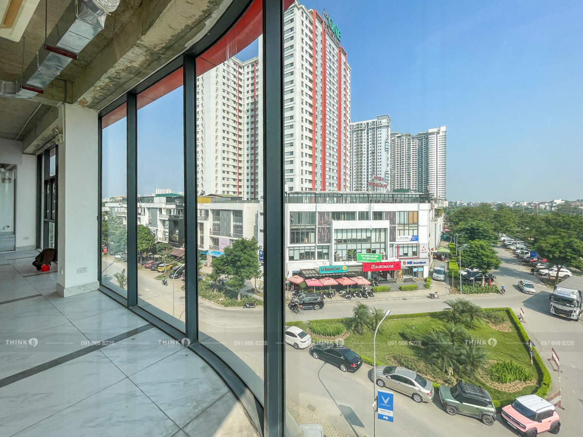 Víew văn phòng điển hình toà nhà Red River Gamuda