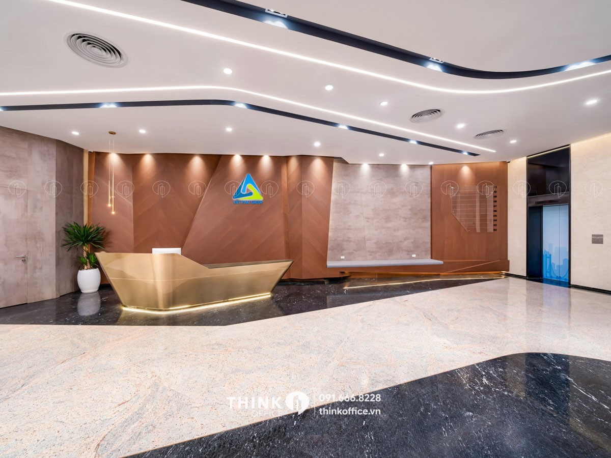 Khu vực sảnh toà nhà Việt Phát Tower