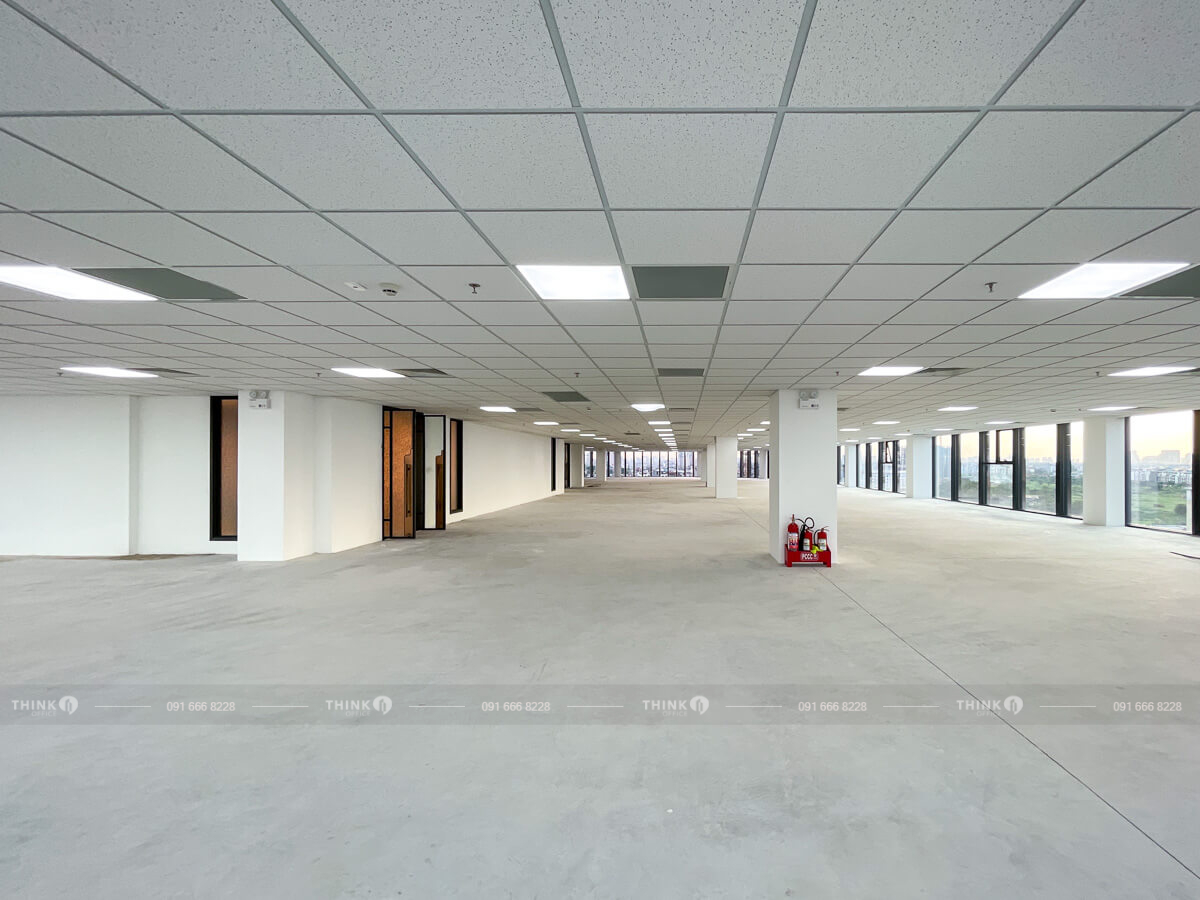 Diện tích văn phòng cho thuê điển hình toà nhà Silk Path Building