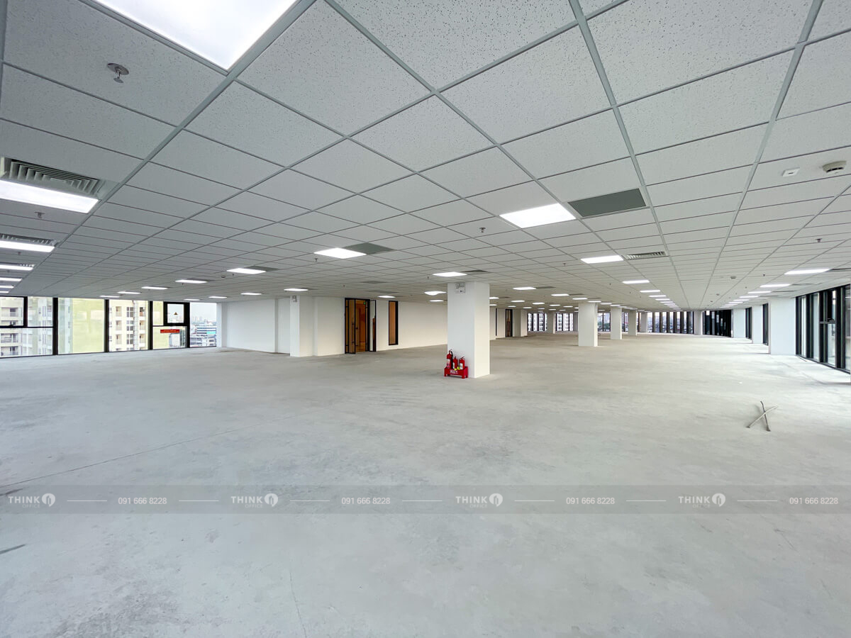 Diện tích văn phòng điển hình cho thuê toà nhà Silk Path Building