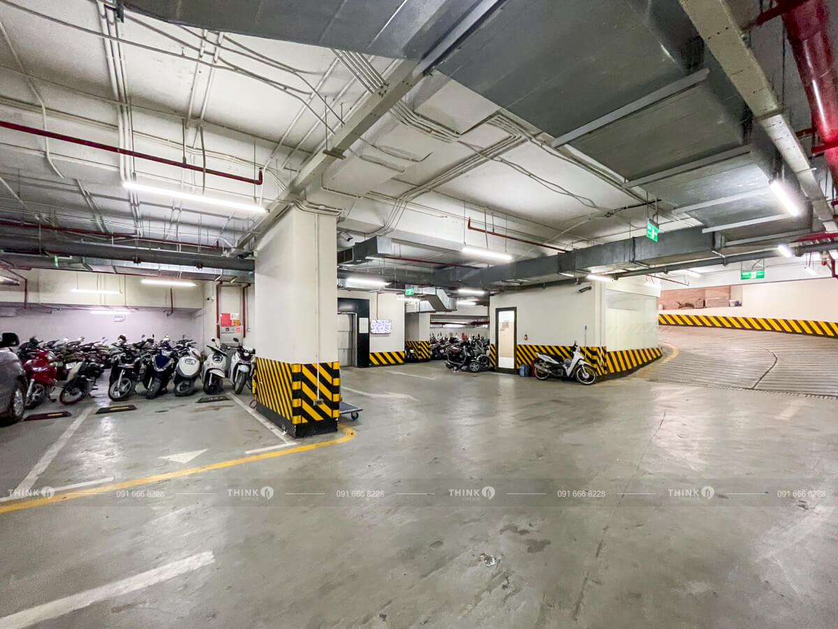 Hầm để xe toà nhà Friend Tower