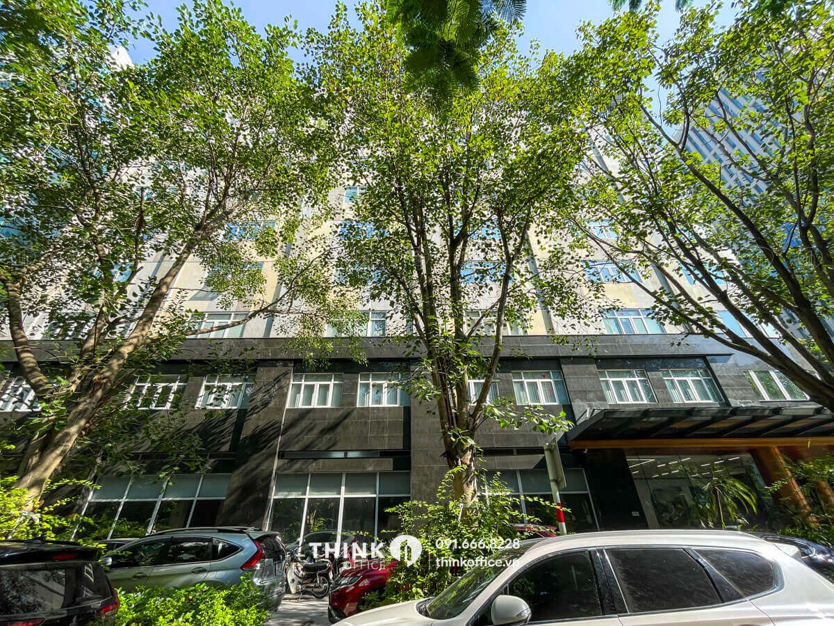 Toà nhà Hồng Hà Nutrition Tower Dịch Vọng Hậu mặt ngang