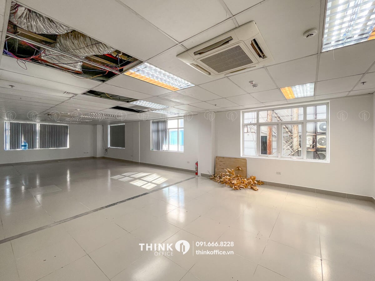 Mặt bằng văn phòng cho thuê điển hình Hồng Hà Nutrition Tower