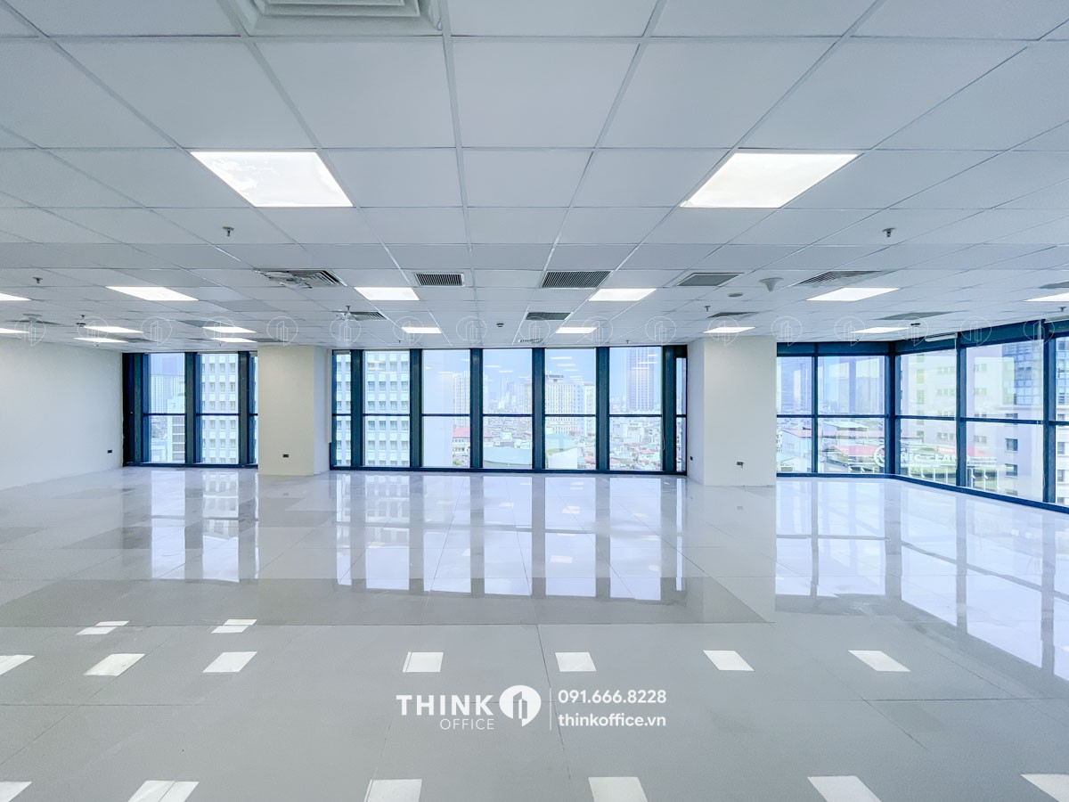 Mặt bằng văn phòng cho thuê điển hình toà nhà Friend's Tower Láng Hạ