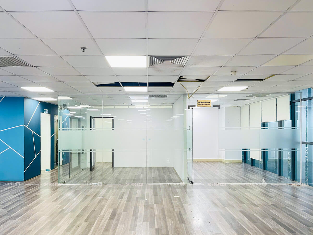 Mặt bằng văn phòng cho thuê điển hình toà nhà MHDI Hoàng Quốc Việt