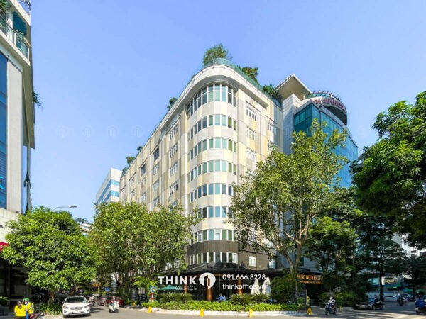 Kiến trúc tổng thể tại toà nhà Hồng Hà Nutrition Tower Dịch Vọng Hậu