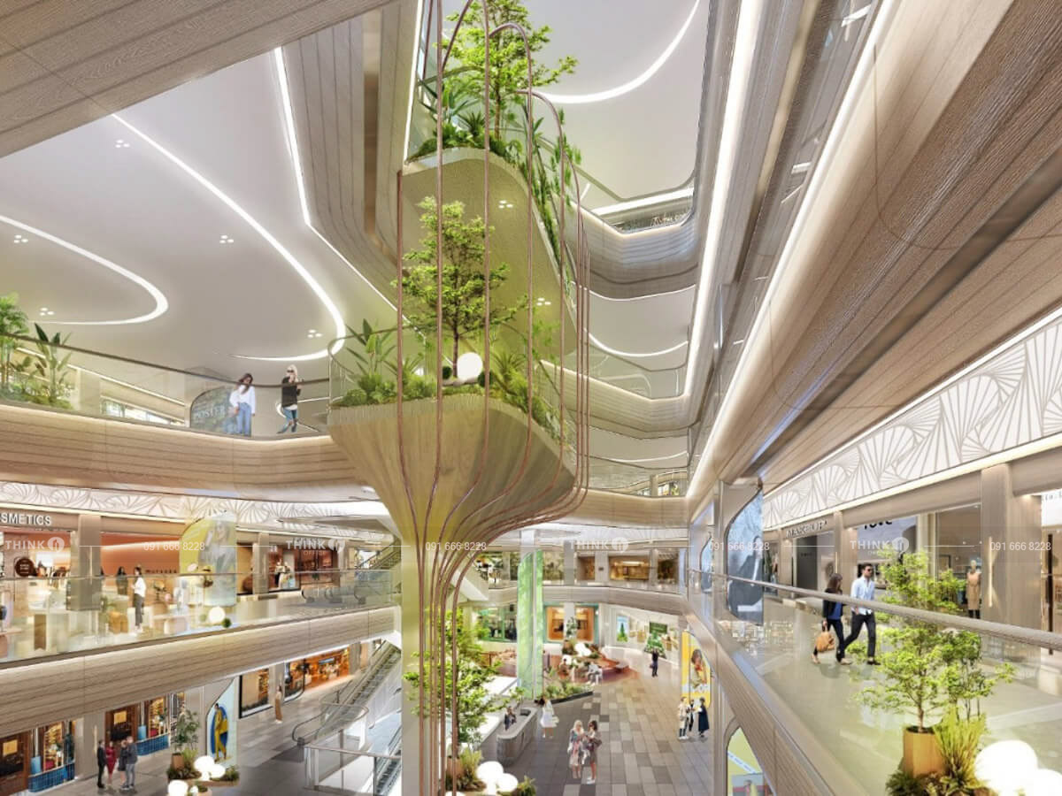 Khu vực thương mại toà nhà Westlake Square Hanoi
