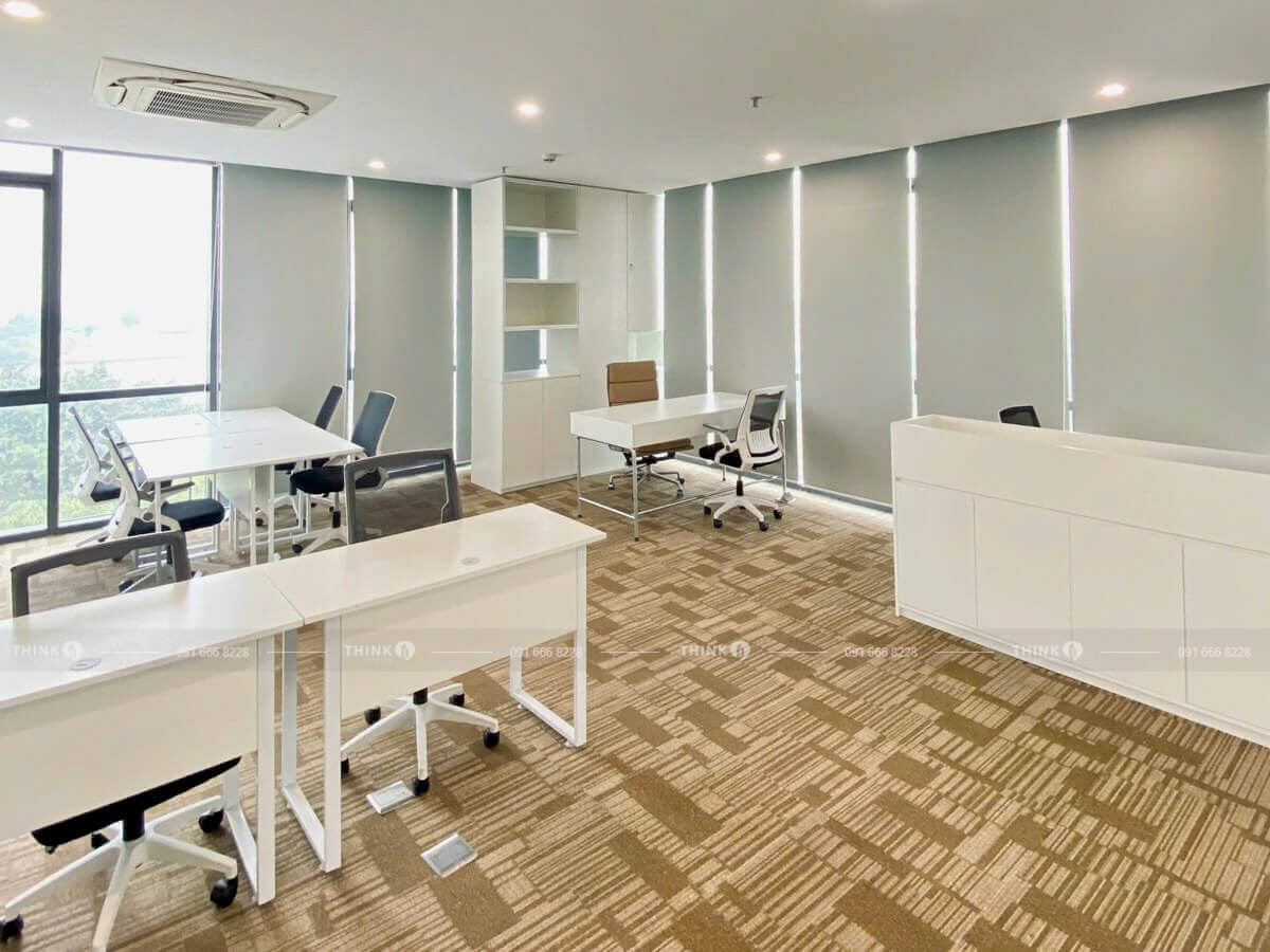 Mặt bằng văn phòng cho thuê điển hình toà nhà EveryGolf Building Cổ Linh