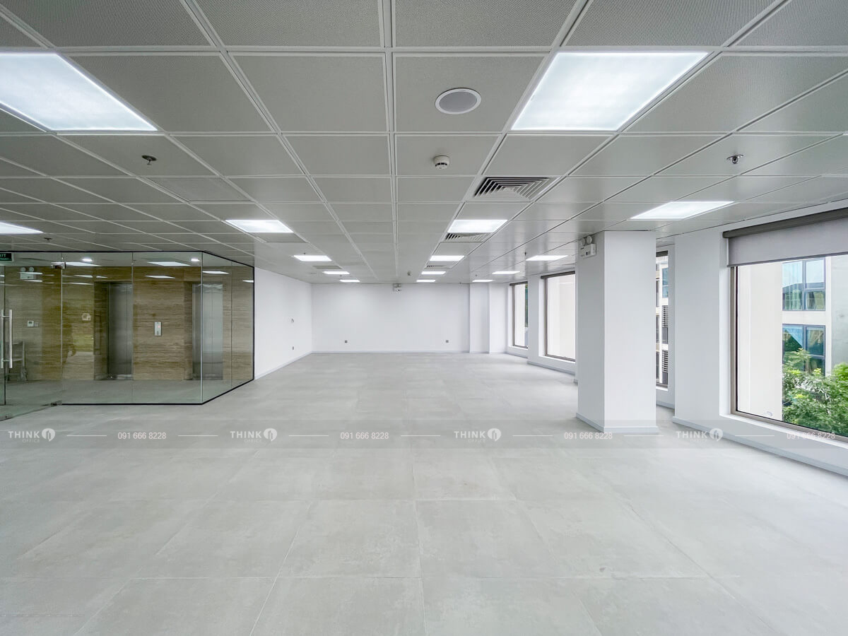 Mặt bằng văn phòng cho thuê điển hình toà nhà 10 Nguyễn Biểu Building