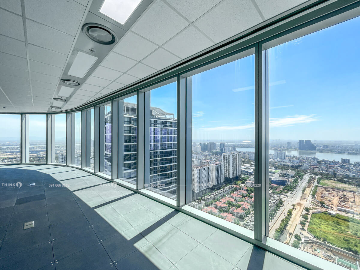 View văn phòng điển hình toà nhà IFC Hanoi