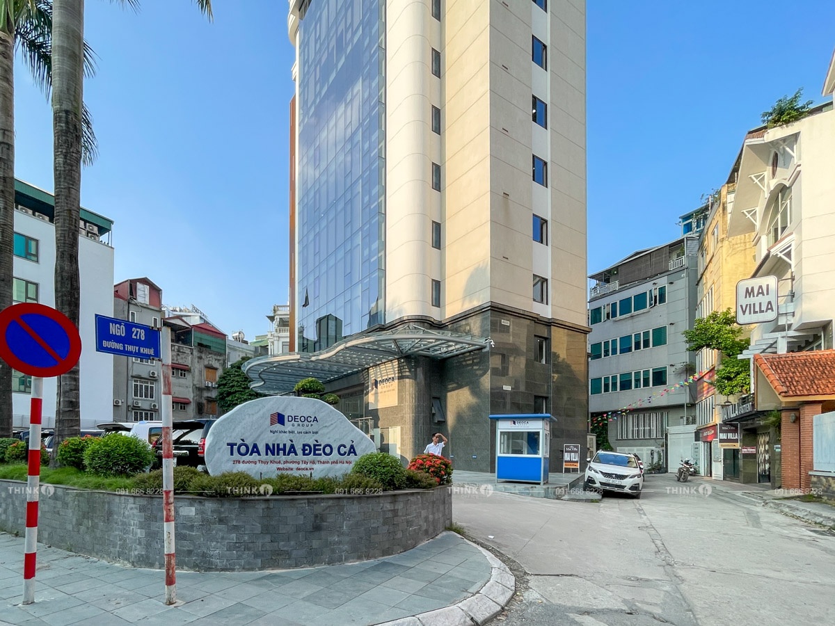 Lối vào văn phòng toà nhà Đèo Cả